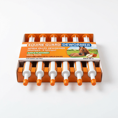 Ivermectin Horse Paste Dewormer Apple Flavor 6-Pack packaging